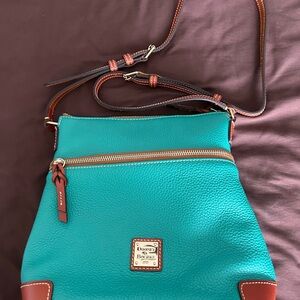 Teal Dooney & Bourke Red Interior Bag